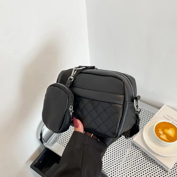 Classic Black Crossbody Sling Bag