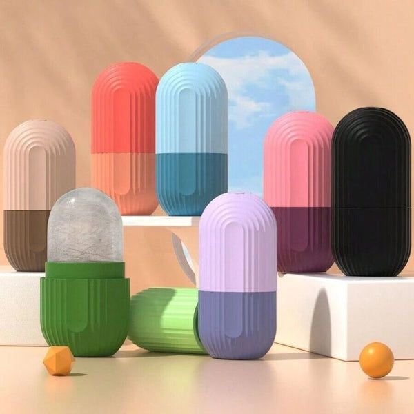 Kamaal Gadgets — Silicone Ice Roller for Face | Facial Massage Tool for Glow & Anti-Wrinkle